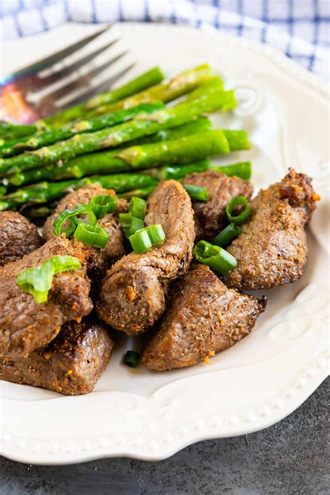 Air Fryer Steak Tips Recipe - EASY GOOD IDEAS