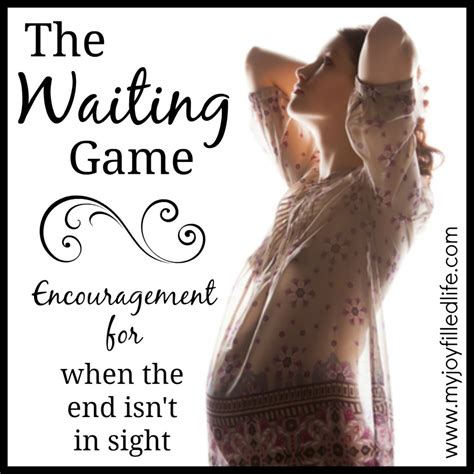 The Waiting Game - My Joy-Filled Life