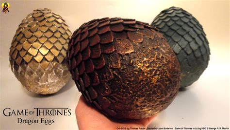 Game of Thrones Dragon Eggs Lifesize Props by Euderion on DeviantArt