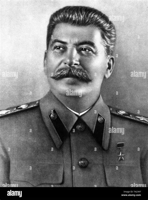 Portrait of Russian dictator Joseph Stalin, 1940 Stock Photo - Alamy