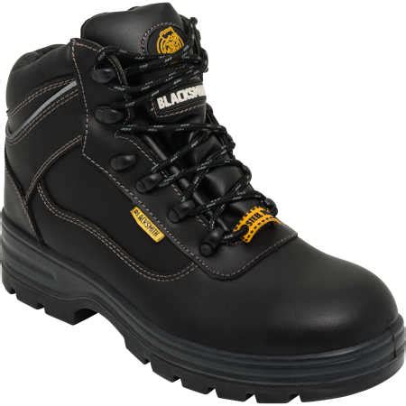 Blacksmith Men's Sparky Steel Cap Work Boots - Black | BIG W