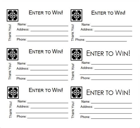 14+ Raffle Ticket Templates | Free Printable Word & PDF Formats, Samples, Designs, Exa… | Raffle ...