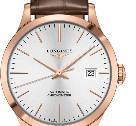 Longines - Record Automatic Chronometer in Rose Gold | Time and Watches ...