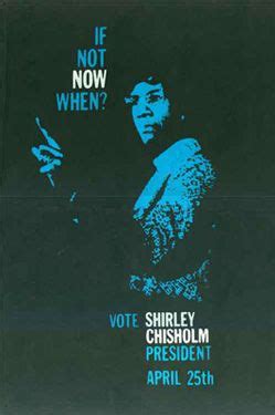 Campaign poster for Massachusetts primary, Shirley Chisholm for President, 1972 | Campaign ...