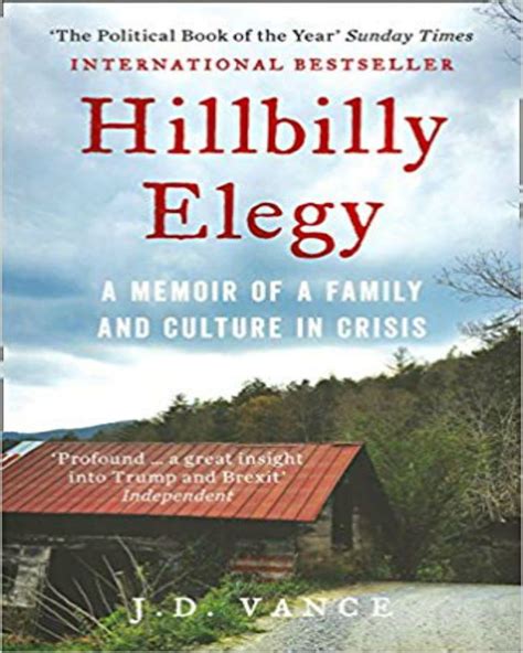 Hillbilly Elegy by J D Vance - Nuria Store