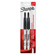 Sharpie Retractable Black Ultra Fine Tip Permanent Markers - Shop School & Office Supplies at H-E-B