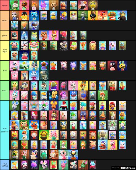 ACNH villagers 2 Tier List - TierLists.com