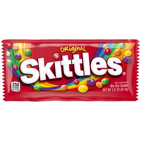 SKITTLES Original Fruity Candy Single Pack, 2.17 oz | SKITTLES®