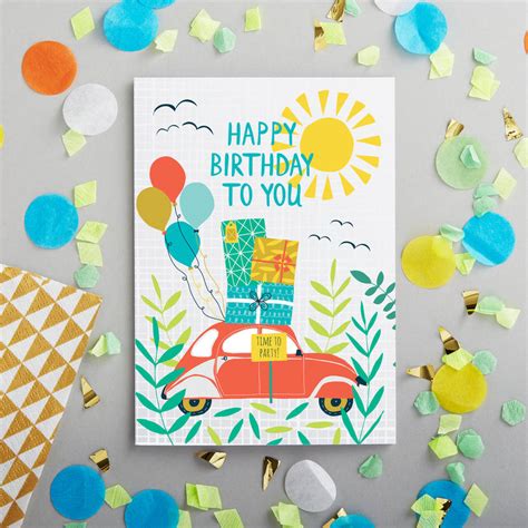 Children's Birthday Card By Jessica Hogarth | notonthehighstreet.com