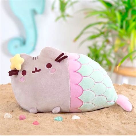 Mermaid Pusheen | Pusheen plushie, Pusheen mermaid plush