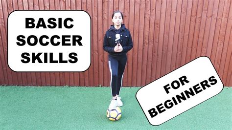 Basic Football Skills for Beginners - Soccer Tutorial - YouTube