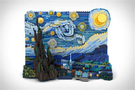 Lego Van Gogh The Starry Night Building Set | Starry night van gogh, Gogh the starry night ...