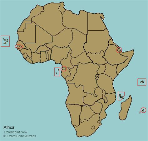 Africa Map Quiz Fill In The Blank - Gretel Hildagarde