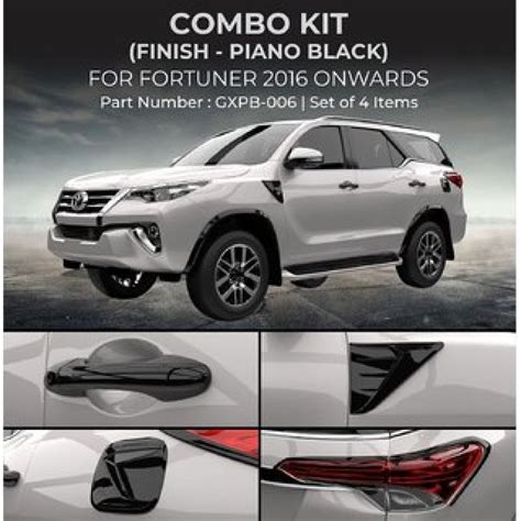 Toyota Fortuner Accessories : Buy Toyota Fortuner Combo Kit ...