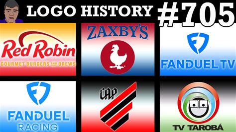 LOGO HISTORY #705 - Zaxby's, Red Robin, FanDuel TV & More... - YouTube