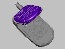 CAD Forum - Block-model: Motorola-V400 (Electronics)