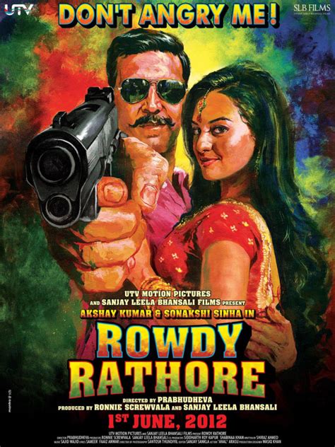 Movies Blog: Rowdy Rathore Photo Posters | Trailer | Sonakshi Sinha, Akshay Kumar in Rowdy Rathore