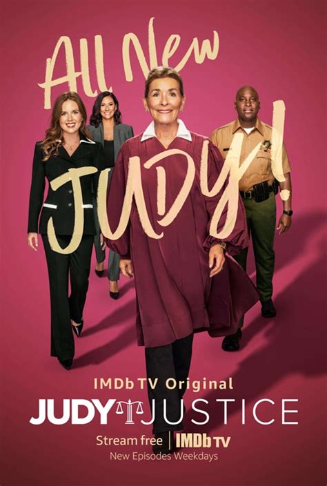 Judge Judy returns to court in Judy Justice trailer preview on IMDB TV