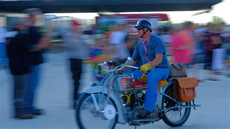 Cross Country Racer. | Motorcycle Cannonball. Spirit Lake, I… | Tim Vrtiska | Flickr
