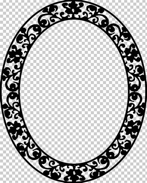 Frames Oval PNG, Clipart, Area, Black And White, Circle, Computer Icons ...