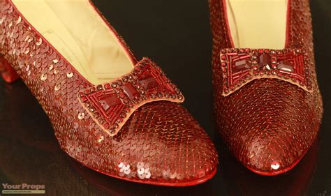 The Wizard of Oz Ruby Slippers replica movie costume