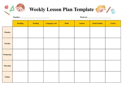 Toddler Lesson Plans - 10 Free PDF Printables | Printablee