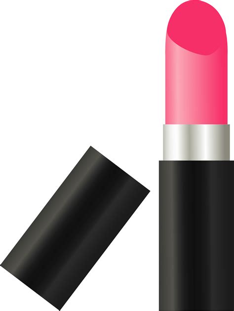 Pink Lipstick Clip Art Free PNG Image｜Illustoon - Clip Art Library