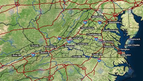 Virginia - Weather Forecast Graphics | MetGraphics.net