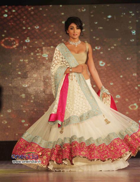 Shriya Saran | Save and Empower the Girl Child | Manish Malhotra Fashion Show | Lilavati ...