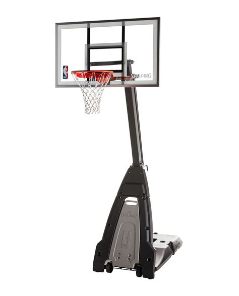 Spalding The Beast® 54" Glass Portable Basketball Hoop System | Spalding