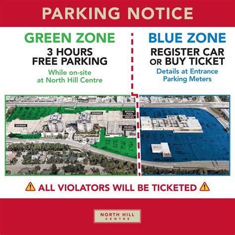 Parking Map – North Hill Centre