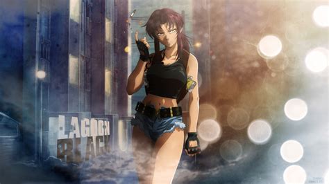 Wallpaper : anime, Black Lagoon, Revy, image, screenshot, computer wallpaper, photo shoot ...