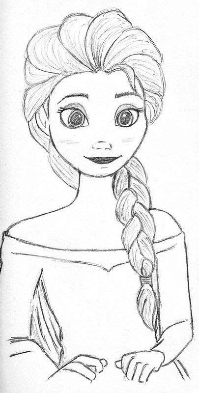 Elsa from Frozen, my tribute to the last wonderful Disney movie | Disney character drawings ...