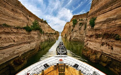Corinth Canal: The Power of Vision - Greece Is | Corinth canal, Greece, Power of vision