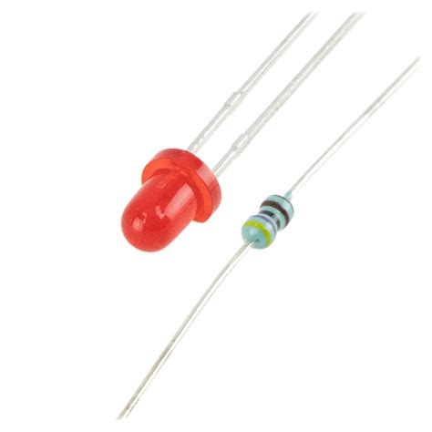 Red 3mm LED and 4.7k ohm resistor (12VDC) – SeeMeCNC