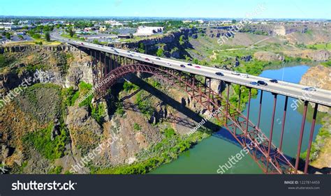 Perrine Bridge Twin Falls Idaho Usa Stock Photo 1227814459 | Shutterstock