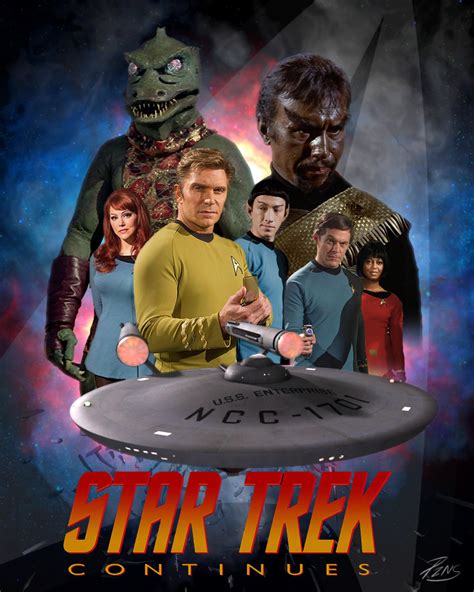 Star Trek Continues Poster 005 by PZNS on DeviantArt