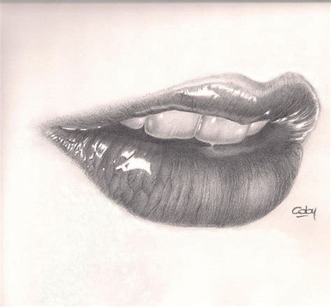 Lips by Uber-Topl on deviantART | Lips drawing, Black and white art ...