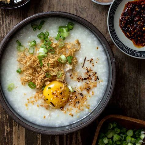 How to Make Chicken Congee (鸡粥) - Pups with Chopsticks