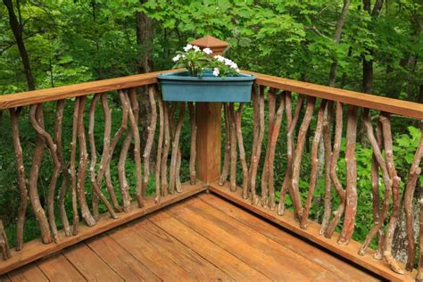 Types Of Wood Deck Railing