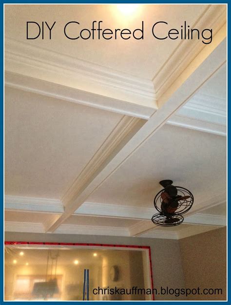 Diy coffered ceiling easy – Artofit