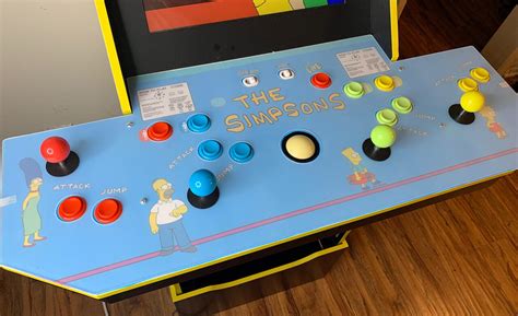 The Simpsons Arcade1Up Cabinet Hands-On Preview: A Cartoon Classic - GameSpot