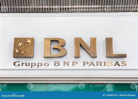 BNL Logo on BNL`s Bank Office Editorial Stock Image - Image of keyword, paribas: 130300154