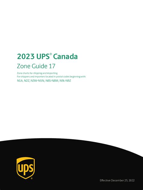 Fillable Online 2022 UPS Rate and Service Guide Fax Email Print - pdfFiller