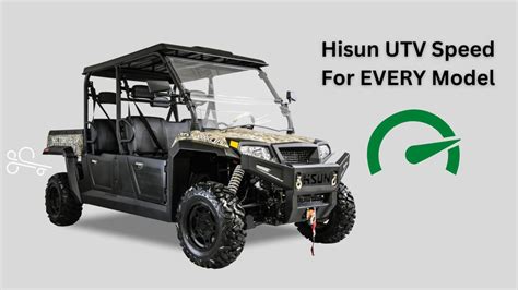 Hisun UTV Speed (for EVERY Model) - Off-Road Official