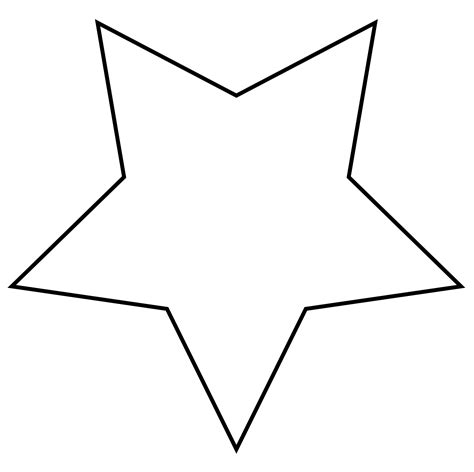 Star Outline Clipart Free Stock Photo - Public Domain Pictures