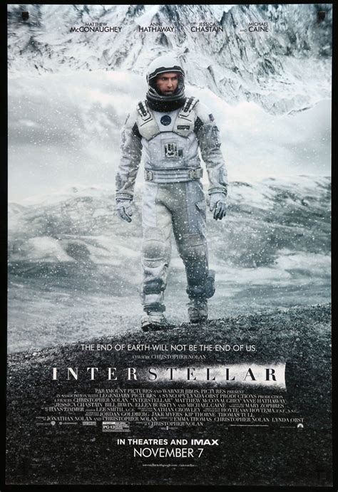 Interstellar (2014) Original One-Sheet Movie Poster - Original Film Art ...