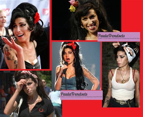 A tribute to Amy Winehouse's iconic style - PaulaTrendSets