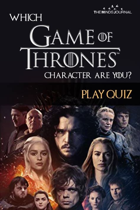 Character Personality Test: Which Game Of Thrones Character Are You?