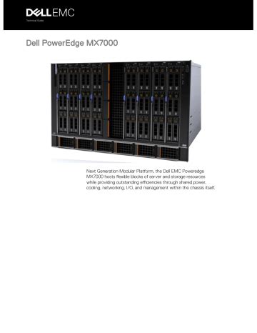 Dell EMC PowerEdge MX7000 Manual | Manualzz